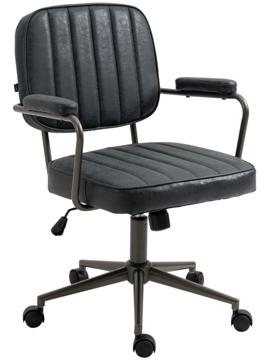 Bureaustoel Natrona, antiek zwart