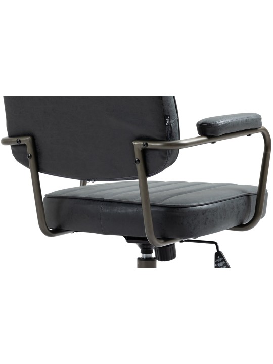 Bureaustoel Natrona, antiek zwart