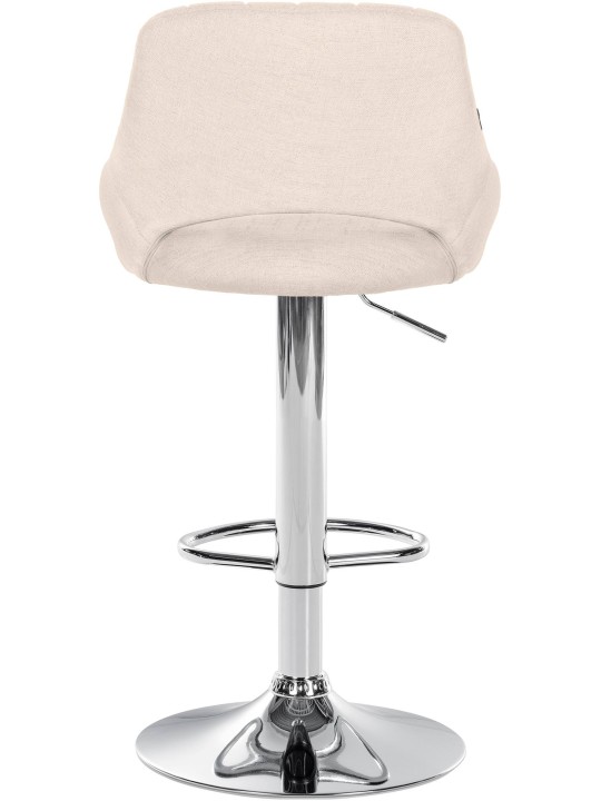 Set van 2 barkrukken Milet stof C, crème