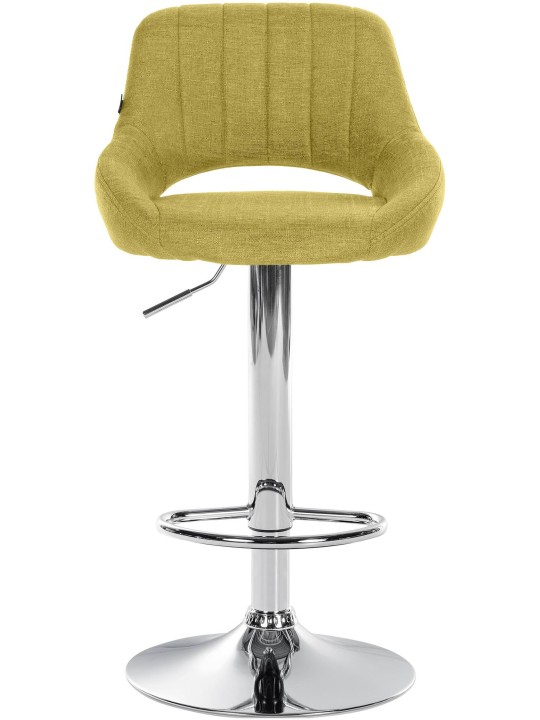 Set van 2 barkrukken Milet stof C, groen