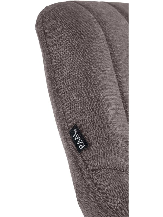 Set van 2 barkrukken Milet stof B, donkergrijs