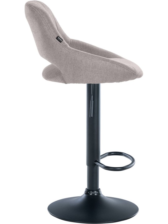 Set van 2 barkrukken Milet stof B, grijs