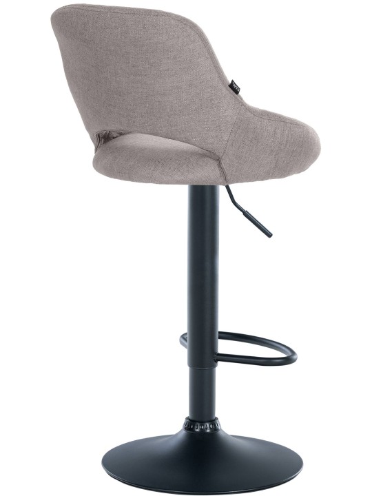 Set van 2 barkrukken Milet stof B, grijs