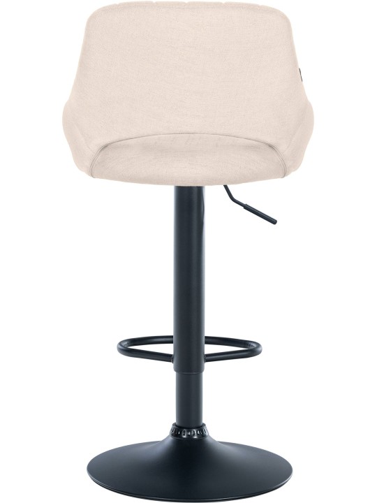 Set van 2 barkrukken Milet stof B, crème