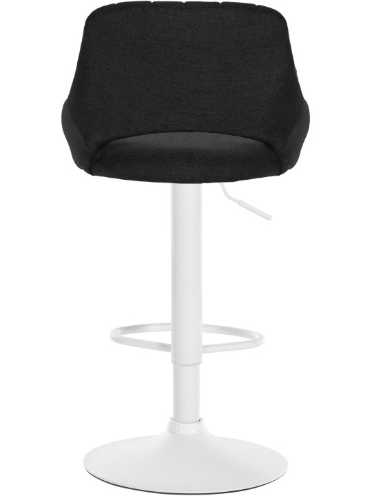 Set van 2 barkrukken Milet stof W, zwart