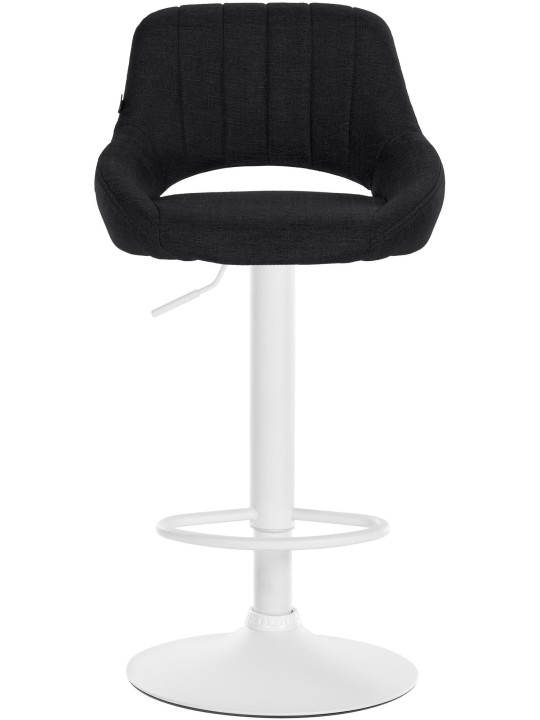 Set van 2 barkrukken Milet stof W, zwart