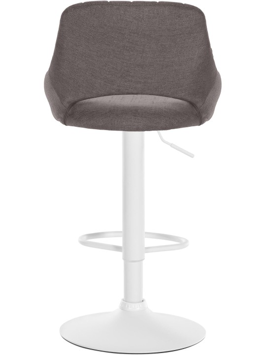 Set van 2 barkrukken Milet stof W, donkergrijs