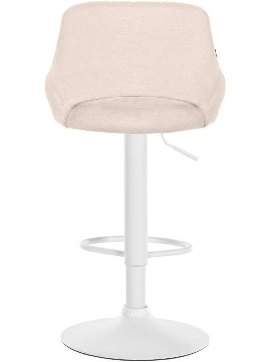 Set van 2 barkrukken Milet stof W, crème