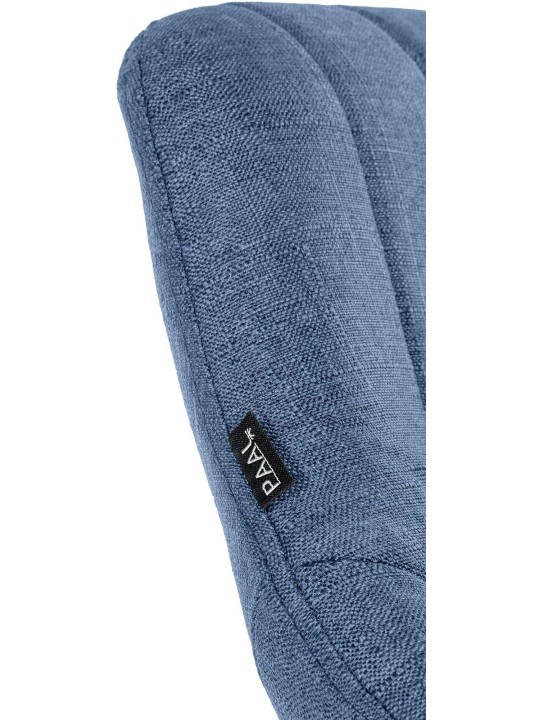 Set van 2 barkrukken Milet stof W, blauw