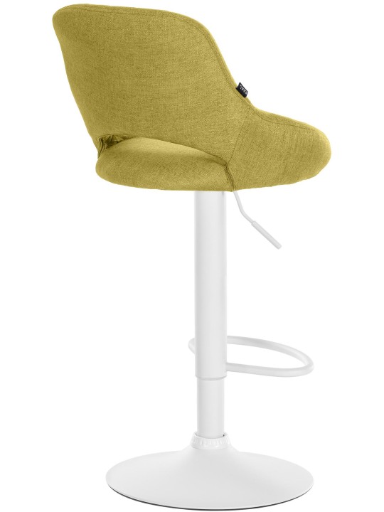 Set van 2 barkrukken Milet stof W, groen