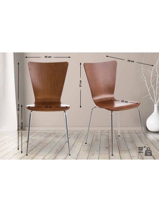 Bezoekersvoorzitter Aaron, bruin