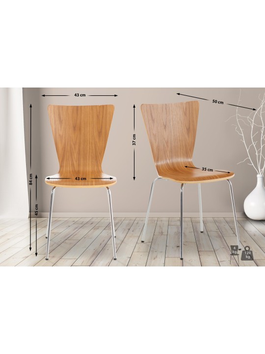 Bezoekersvoorzitter Aaron, eiken