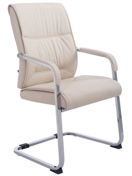 XL bezoekersstoel Anubis, crème