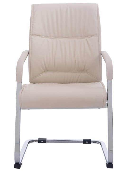 XL bezoekersstoel Anubis, crème