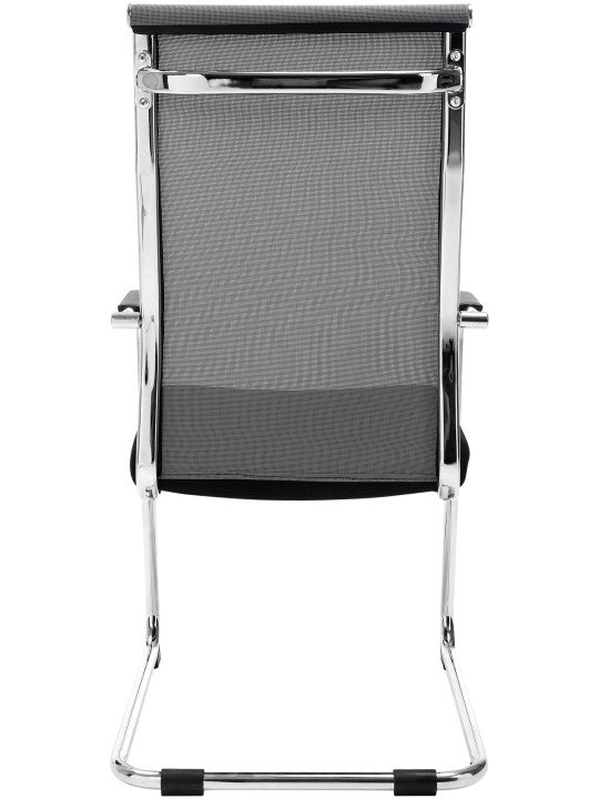 Bezoekersstoel Brenda, grijs