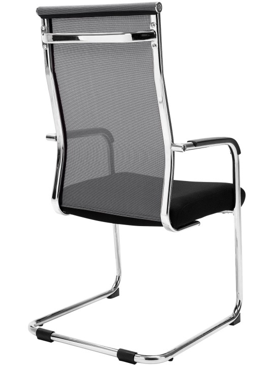 Bezoekersstoel Brenda, grijs