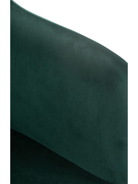 Barkruk Natoma fluweel, groen