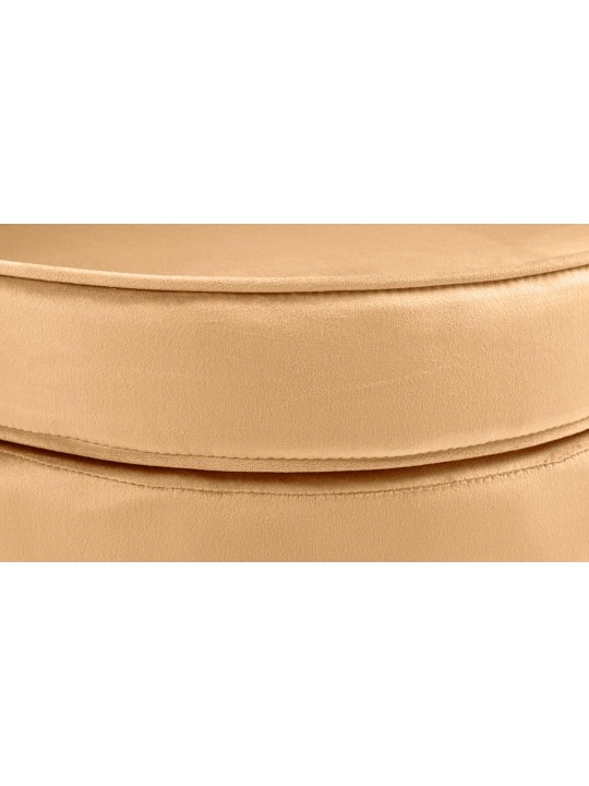 Stoel Rosita fluweel, geel