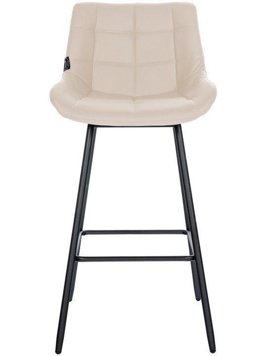 Barkruk Weston kunstleer, crème