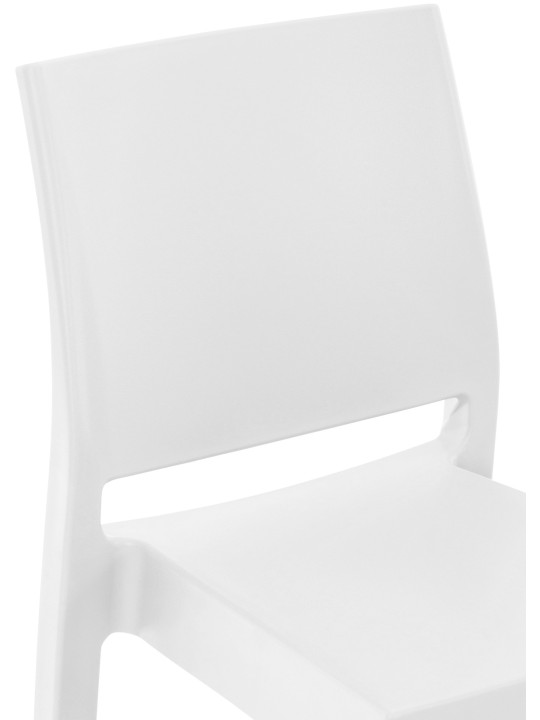 Set van 2 barkrukken Maya, wit