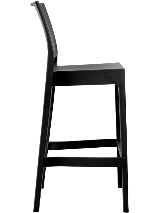 Set van 2 barkrukken Maya, zwart