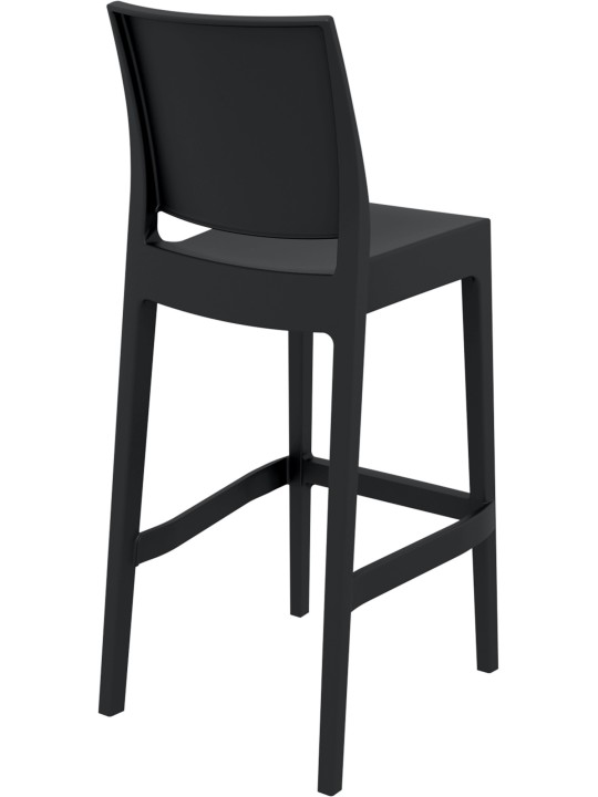 Set van 2 barkrukken Maya, zwart