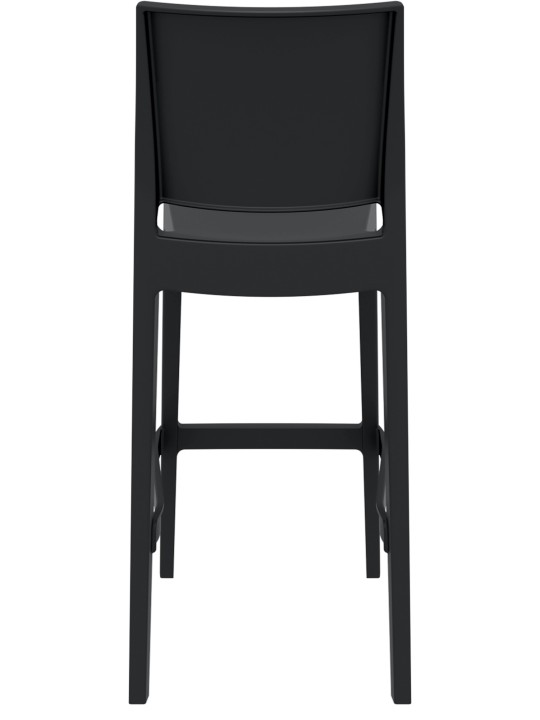 Set van 2 barkrukken Maya, zwart