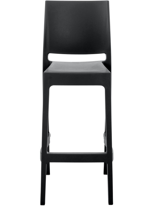 Set van 2 barkrukken Maya, zwart