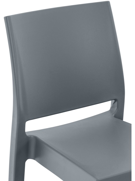 Set van 2 barkrukken Maya, donkergrijs