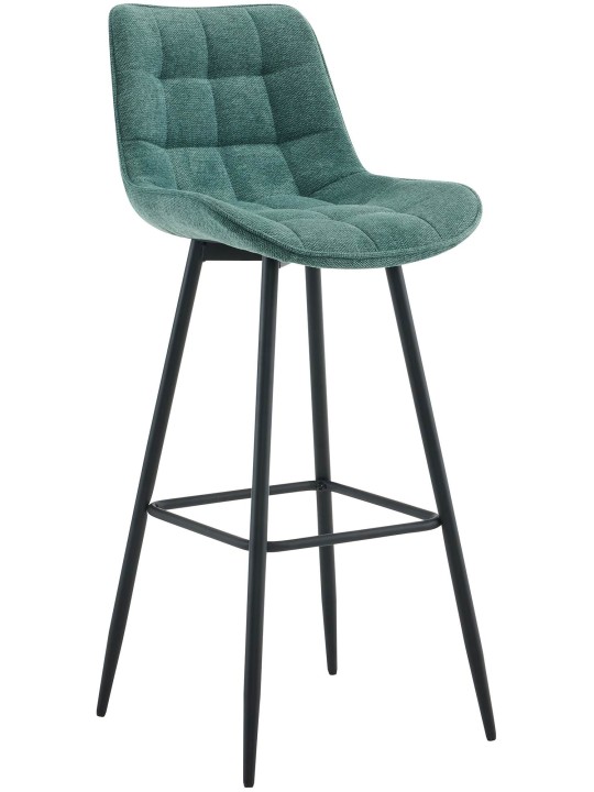 Barkruk Dartford stof, groen