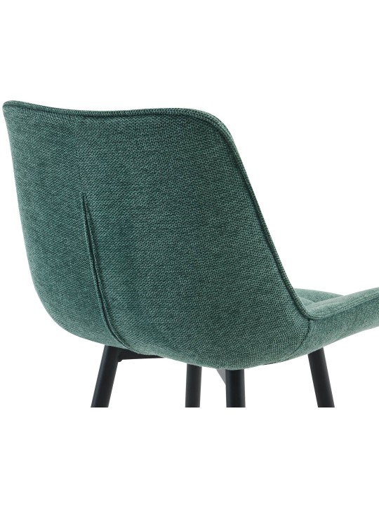 Barkruk Dartford stof, groen