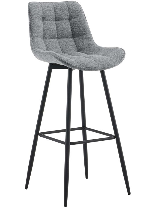 Barkruk Dartford stof, grijs Barkruk Dartford stof, grijs