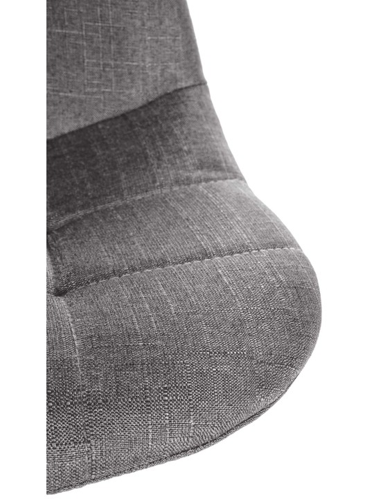 Barkruk Elmore stof B, grijs