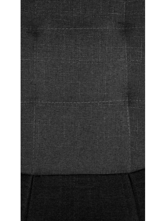 Barkruk Elmore stof W, donkergrijs