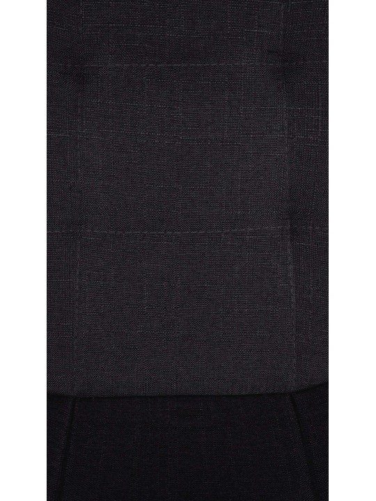 Barkruk Elmore stof W, zwart