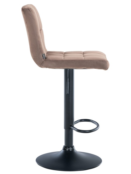 Barkruk Peru fluweel, bruin