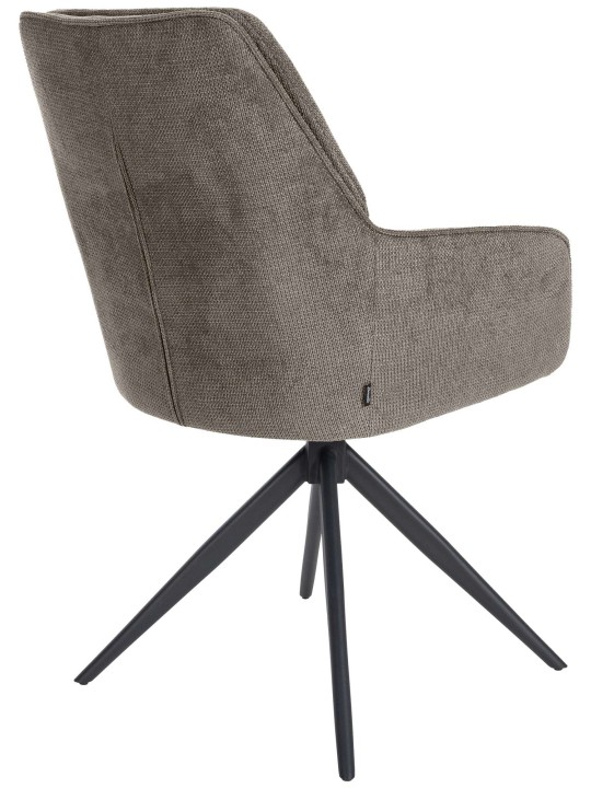 Eetkamerstoel Jules stof, donkergrijs Eetkamerstoel Jules stof, donkergrijs