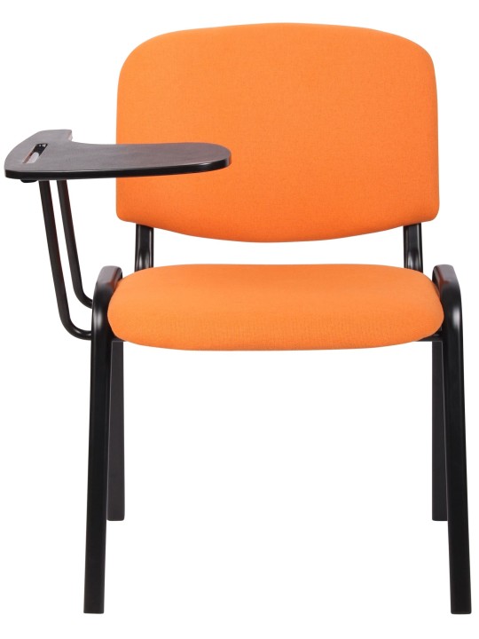 Set van 4 Ken stoelen met klaptafel stof, oranje Set van 4 Ken stoelen met klaptafel stof, oranje