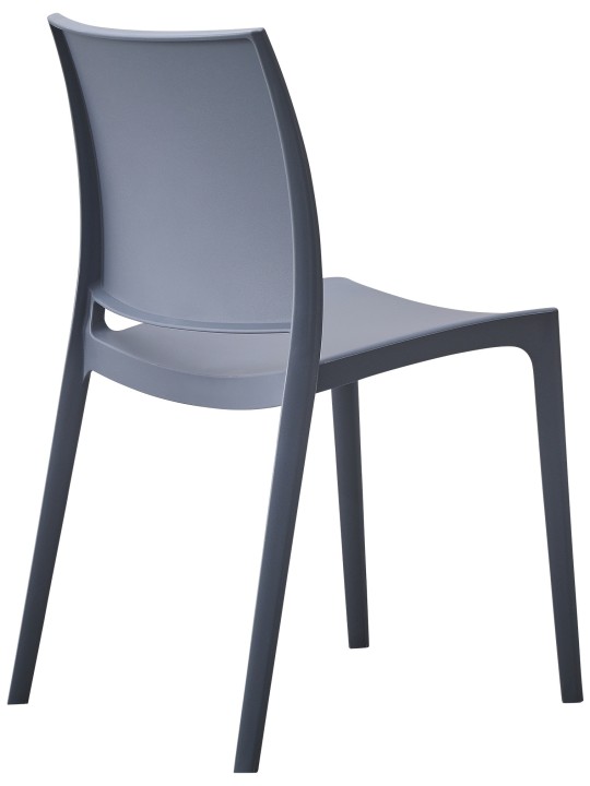 Set van 2 stoelen Meton, grijs Set van 2 stoelen Meton, grijs