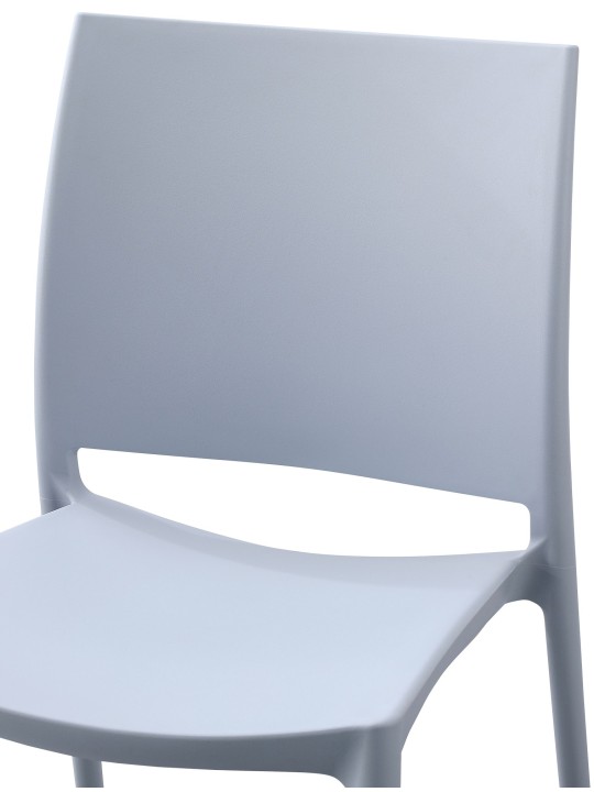 Set van 2 stoelen Meton, lichtgrijs Set van 2 stoelen Meton, lichtgrijs