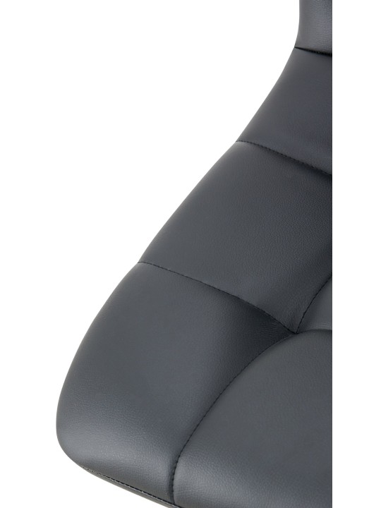 Set van 4 eetkamerstoelen Antibes kunstleer, zwart Set van 4 eetkamerstoelen Antibes kunstleer, zwart