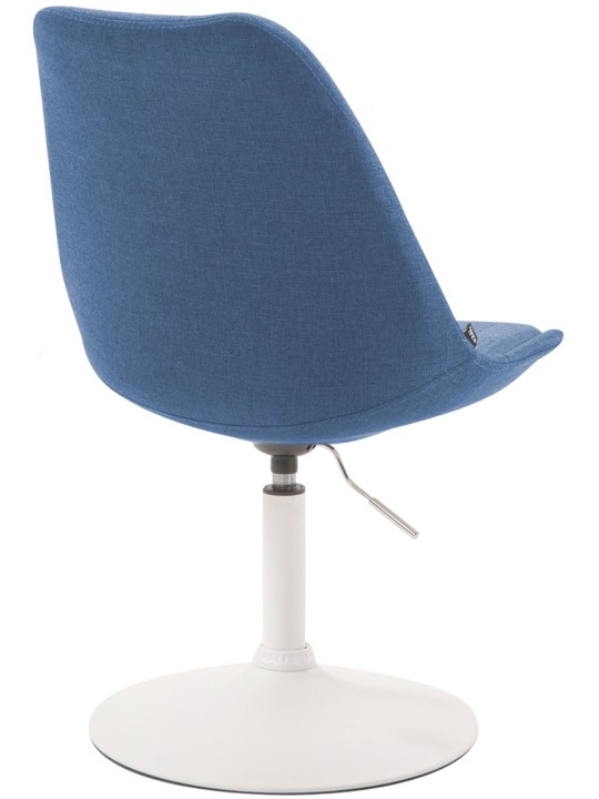 Stoel Maverick W stof, blauw