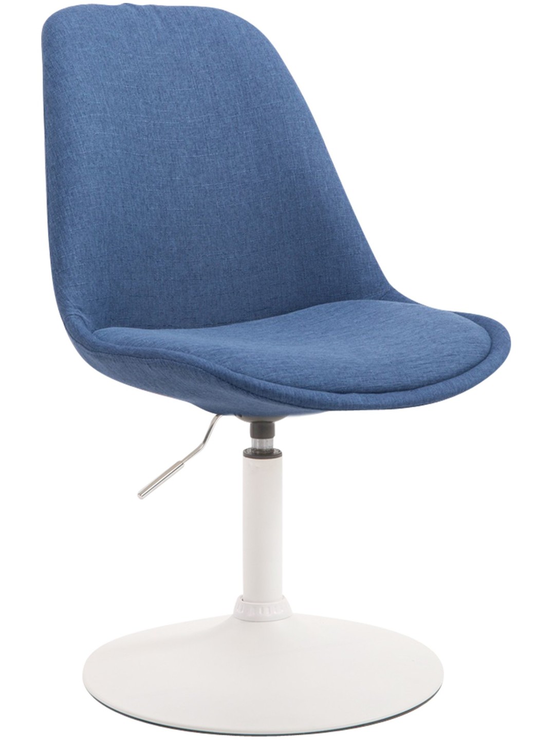 Stoel Maverick W stof, blauw