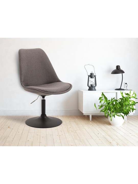 Stoel Maverick B stof, donkergrijs