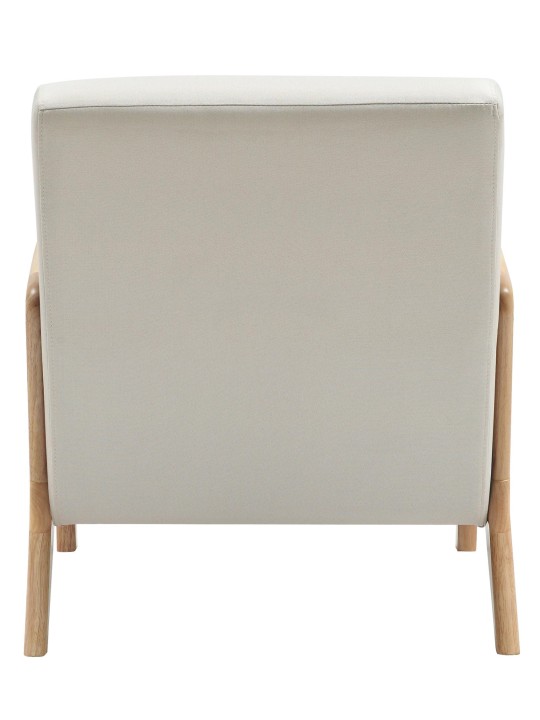 Fauteuil Hibbing stof, crème Fauteuil Hibbing stof, crème