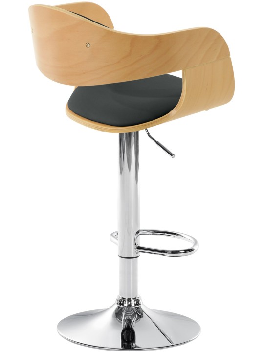 Barkruk Kingston C, naturel/zwart Barkruk Kingston C, naturel/zwart