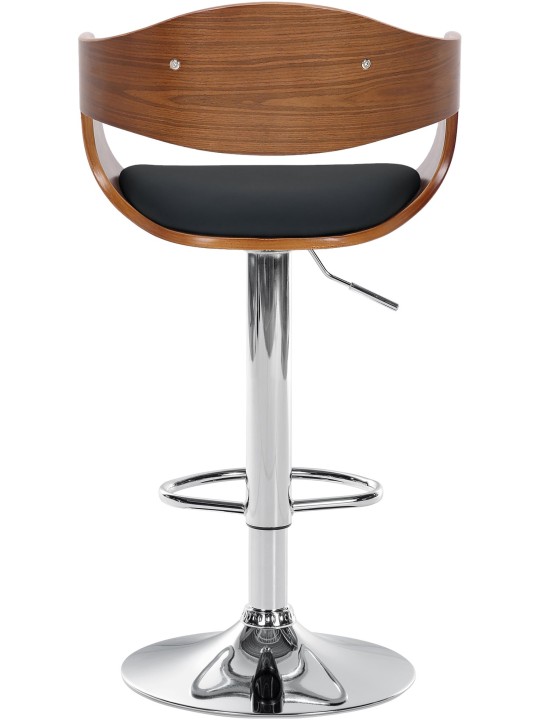 Barkruk Kingston C, walnoot/zwart Barkruk Kingston C, walnoot/zwart