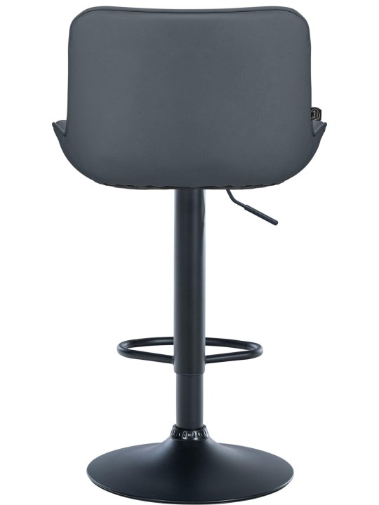 Barkruk Vonore kunstleer, grijs