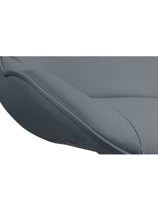 Barkruk Vonore kunstleer, grijs