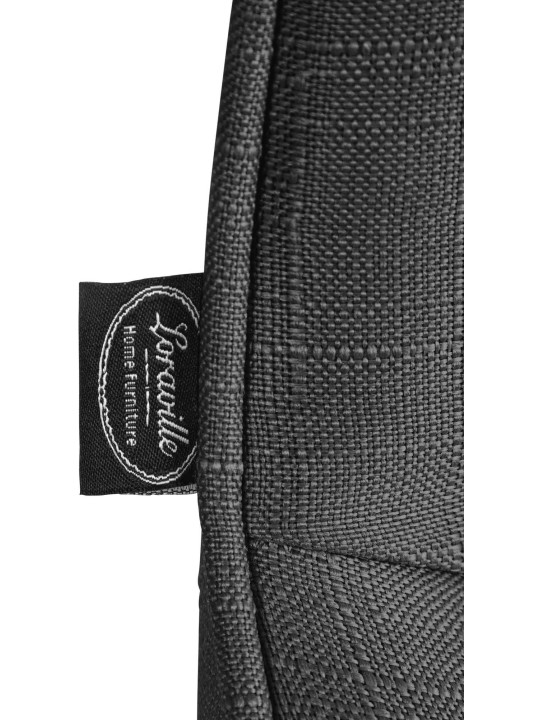 Barkruk Vonore stof, donkergrijs